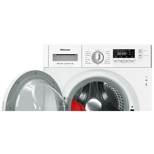 Hisense WF3M841BWIES lavadora Carga frontal 8 kg 1400 RPM Blanco