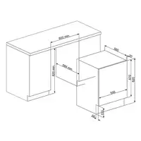 Smeg LSIA127 lavadora-secadora Integrado Carga frontal Blanco F