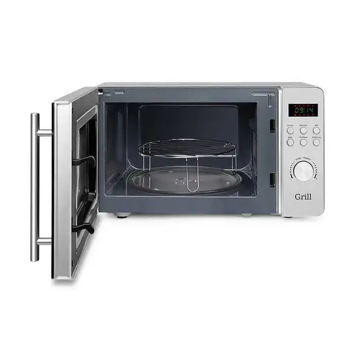 Microondas Acero inoxidable combinado Sobre su negro MIG 2046 ORBEGOZO