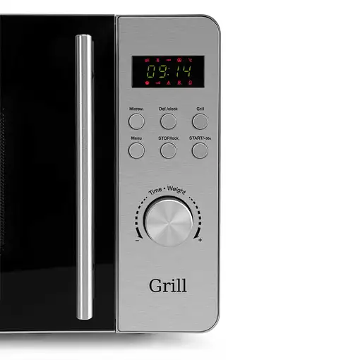 Microondas Acero inoxidable combinado Sobre su negro MIG 2046 ORBEGOZO