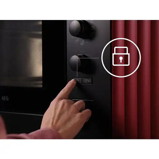 Microondas  Acero inoxidable Solo Integrado 25 L 900 W negro TMS5G25IEM AEG