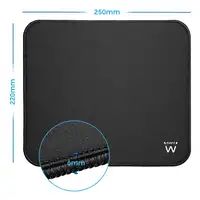 Ewent EW3183 alfombrilla para ratón Negro