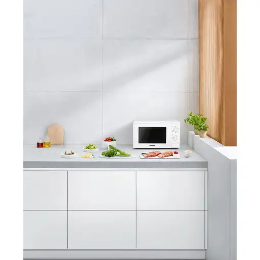 Microondas combinado Encimera 20 L 800 W blanco NN K10JW PANASONIC