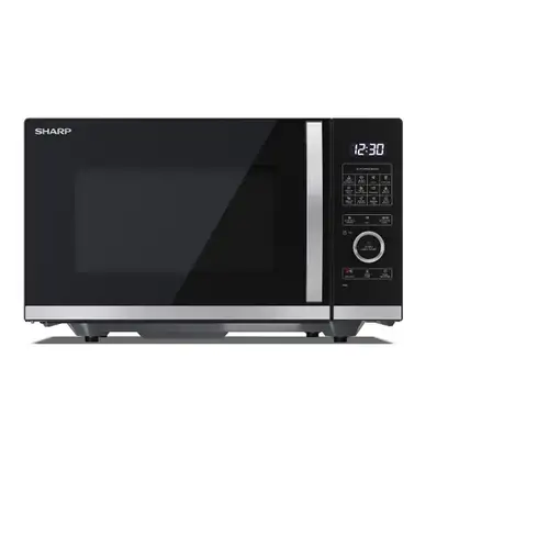Sharp YC-QG254AE-B microondas Negro Microondas combinado Encimera 25 L 900 W