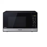 Microondas  Acero pulido con grill Encimer negro NN GD38HSSUG PANASONIC