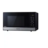 Microondas  Acero pulido con grill Encimer negro NN GD38HSSUG PANASONIC