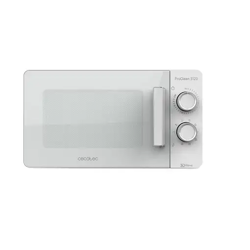 Cecotec 01521 microondas Blanco Microondas con grill Encimera 20 L 700 W