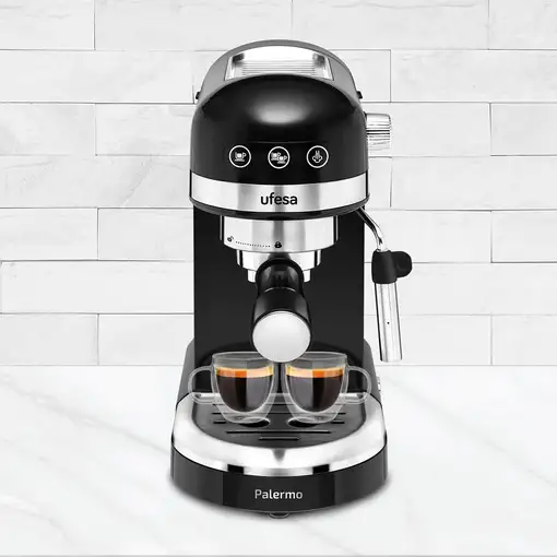 Cafeteras superautomáticas Totalmente automática Negro 71705459 UFESA