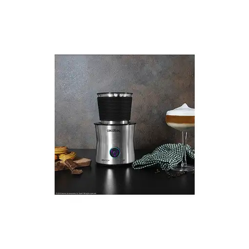 Cecotec 01518 espumador o calentador de leche Automático Plata