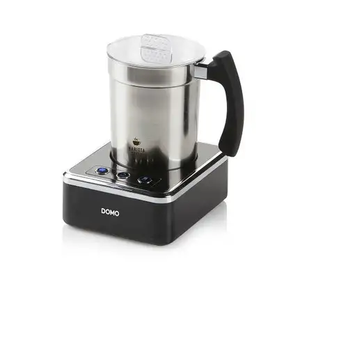 Domo DO717MF espumador o calentador de leche Automático Negro, Acero inoxidable