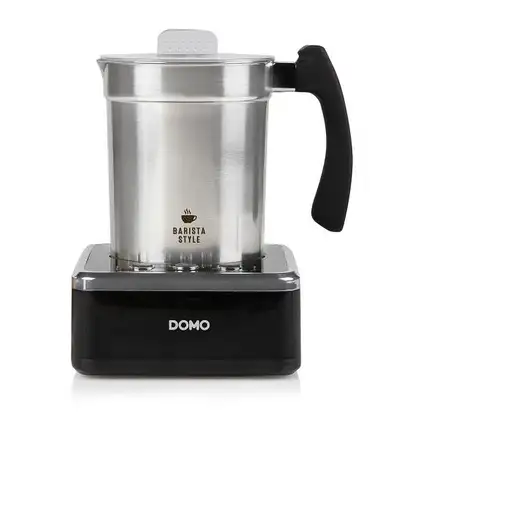 Domo DO717MF espumador o calentador de leche Automático Negro, Acero inoxidable
