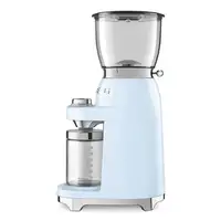 Smeg CGF11PBEU molinillo de café 150 W Azul, Transparente