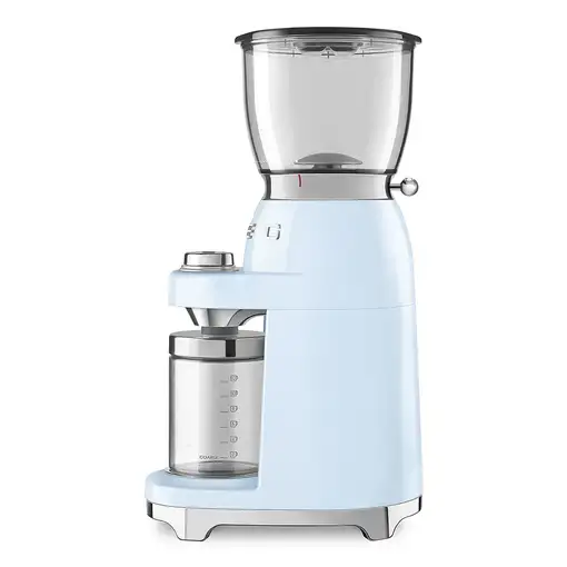 Smeg CGF11PBEU molinillo de café 150 W Azul, Transparente
