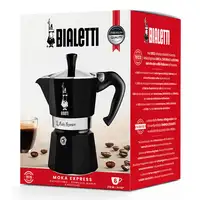Cafeteras italianas Negro 6 cups 04-4953 BIALETTI