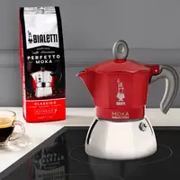 Cafeteras italianas Rojo 6 cups 0006946 BIALETTI