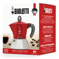 Cafeteras italianas Rojo 6 cups 0006946 BIALETTI