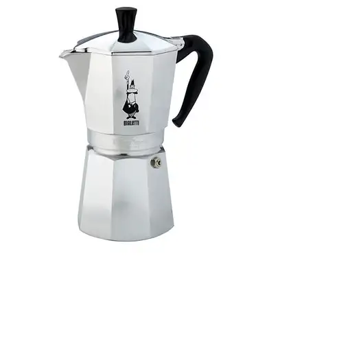 Bialetti Moka Express Cafetera italiana 0,775 L Aluminio, Negro