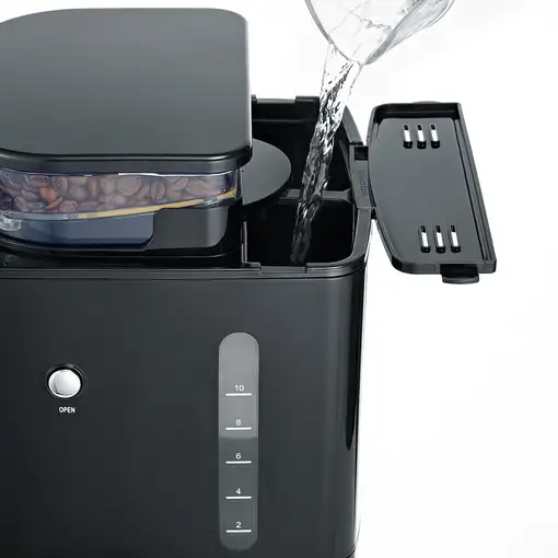 Cafeteras goteo Semi-automática Negro 1.4 L 10 cups KA 4810 SEVERIN