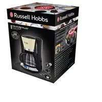 Russell Hobbs Colours Plus+ Totalmente automática Cafetera de filtro 1,25 L