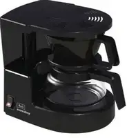 Cafeteras goteo Semi-automática Negro 2 cups 6707286 MELITTA