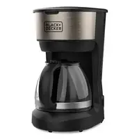 Cafeteras goteo Negro 6 cups ES9200080B BLACK & DECKER