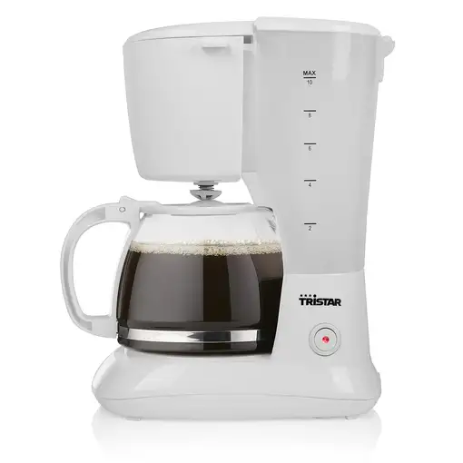 Cafeteras goteo Semi-automática Blanco 1.25 L 12 cups CM-1252 TRISTAR