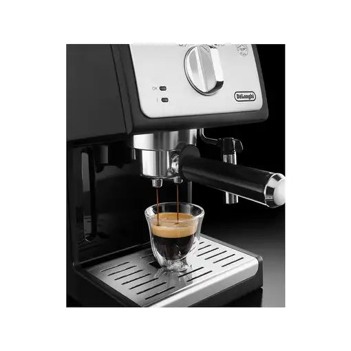 Cafeteras express Semi-automática Negro 1.1 L ECP 33.21 DE’LONGHI