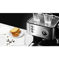 Cafeteras express Semi-automática Negro 1.5 L 2 cups 01556 CECOTEC