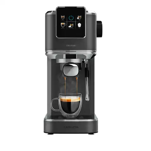 Cafetera espresso manual, 20bar, Cafelizzia ColdBrew CECOTEC