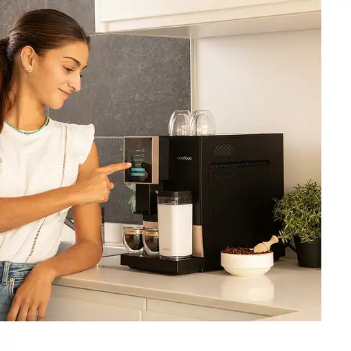 Cafeteras express Semi-automática Negro 1.1 L 2 cups 01478 CECOTEC