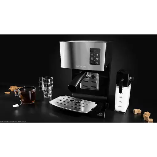 Cafeteras express Semi-automática Negro 1.4 L 2 cups 01506 CECOTEC