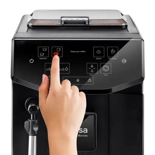 Cafeteras express Semi-automática Negro 1 L 2 cups 71705256 UFESA