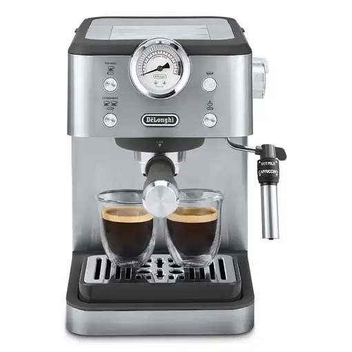 Cafeteras express Semi-automática Negro 1.7 L 2 cups EM450.M DE’LONGHI