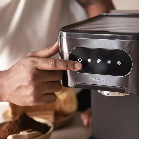 Cafeteras express Semi-automática Negro 1.5 L 2 cups 00268 CECOTEC
