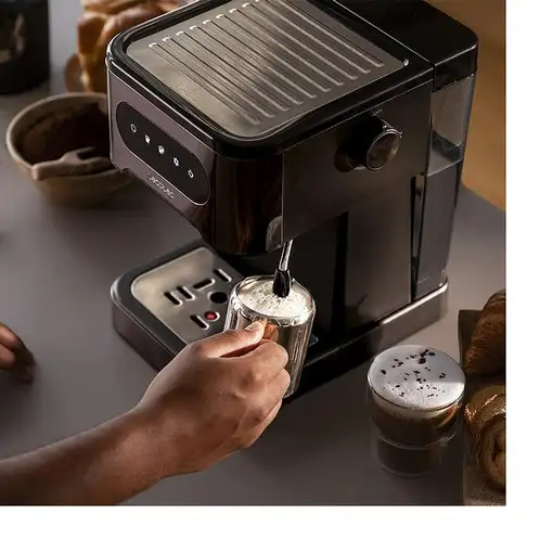 Cafeteras express Semi-automática Negro 1.5 L 2 cups 00268 CECOTEC