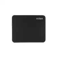 Nilox Alfombrilla negra para ratón de