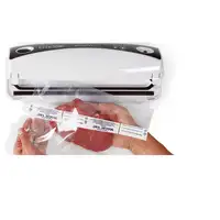 Magic Vac Elite 300 plus sellador al vacío 780 mbar Negro, Blanco