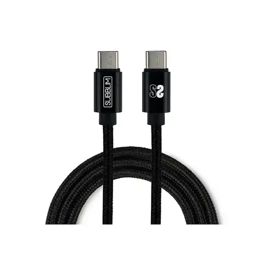 Cargador Coche Dual Pd Car Charger Pd18W+2.4A + Cable C To C Negro