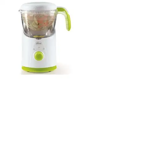 Chicco Easy Meal vaporizador 1 cesta(s) Independiente 500 W Verde, Blanco