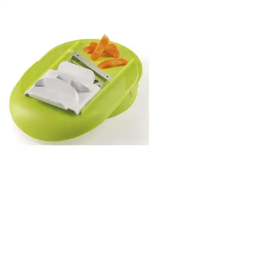 Chicco Easy Meal vaporizador 1 cesta(s) Independiente 500 W Verde, Blanco