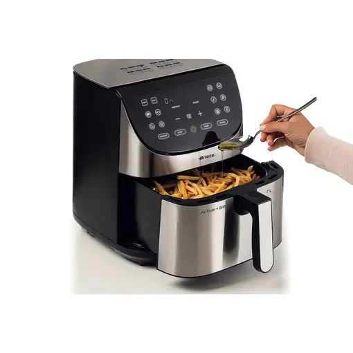 Ariete 4628/00 Sencillo 7 L Independiente 1800 W Freidora de aire caliente Acero i