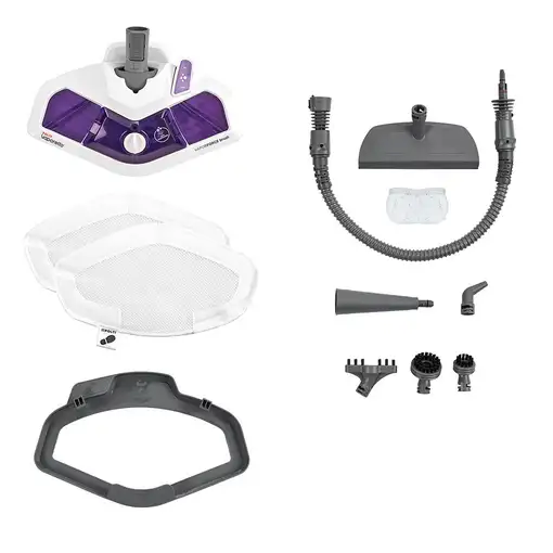 Polti Vaporetto SV440_Double Fregona a vapor 0,3 L 1500 W Violeta, Blanco
