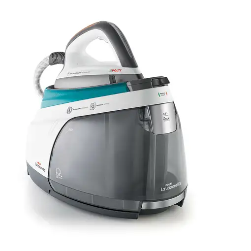 Polti La Vaporella XT100C 2400 W 1,5 L Suela de aluminio Gris, Turquesa, Blanco
