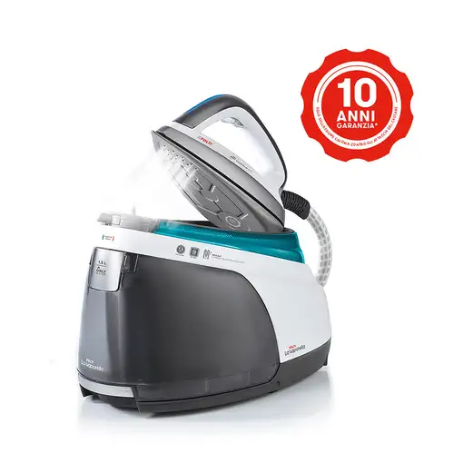 Polti La Vaporella XT100C 2400 W 1,5 L Suela de aluminio Gris, Turquesa, Blanco