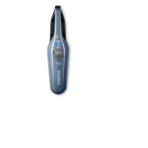 Nilfisk 128390017 aspiradora de mano Azul Sin bolsa