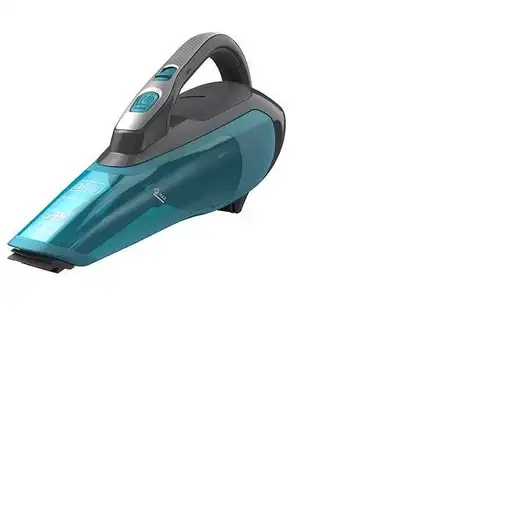 Black & Decker WDA320J aspiradora de mano Negro, Turquesa Sin bolsa