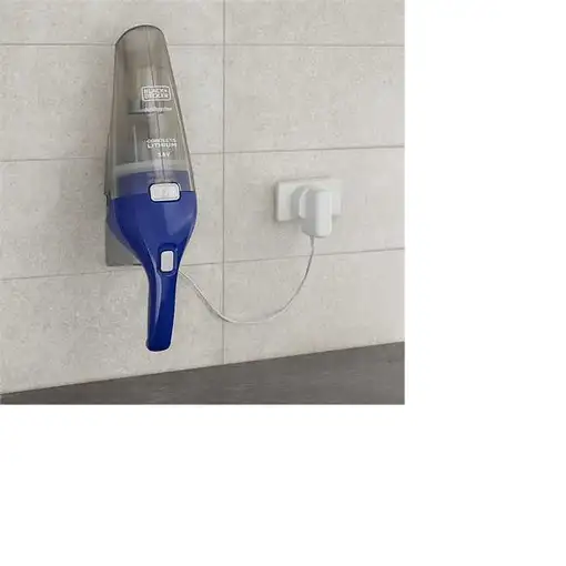 Aspiradora de mano Azul, Gris Sin bolsa  NVC115WA BLACK & DECKER