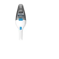 Black & Decker NVC115JL aspiradora de mano Gris, Blanco Sin bolsa