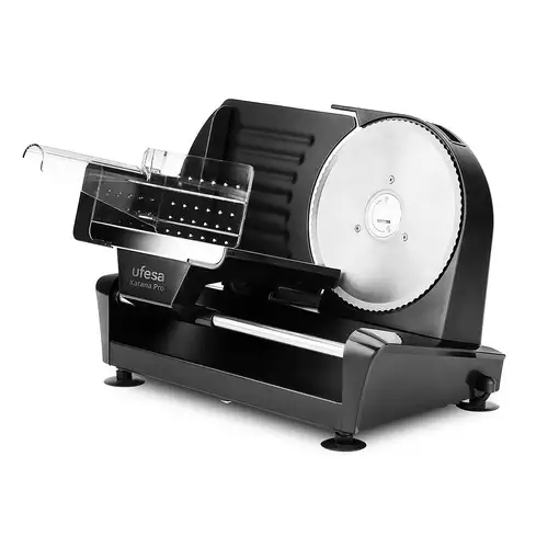 Ufesa Katana Pro rebanadora Eléctrico 200 W Negro, Acero inoxidable Plástico, Acer