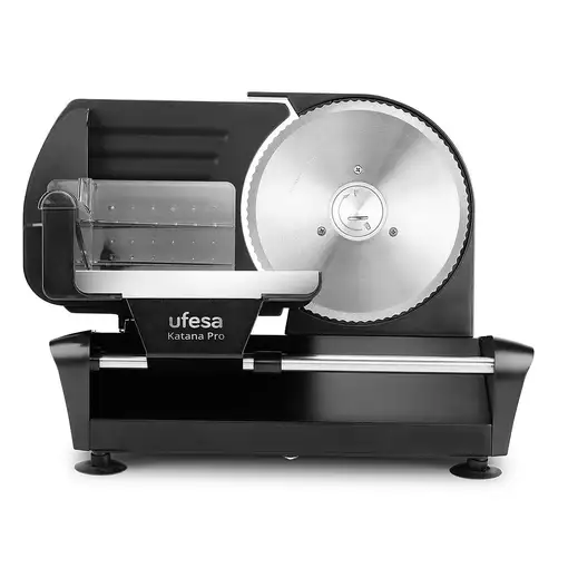 Ufesa Katana Pro rebanadora Eléctrico 200 W Negro, Acero inoxidable Plástico, Acer